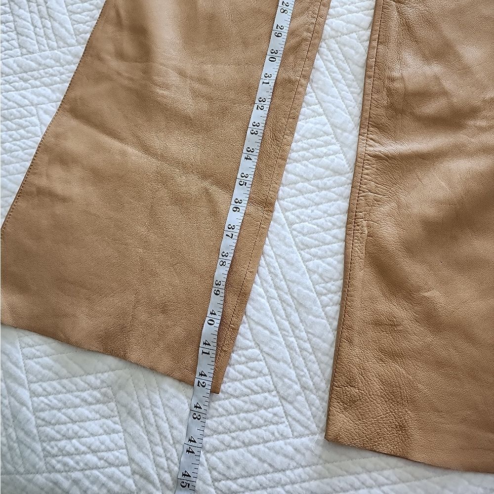 Hugo Buscati the upscale minimalist leather flare pants - Picture 12 of 16